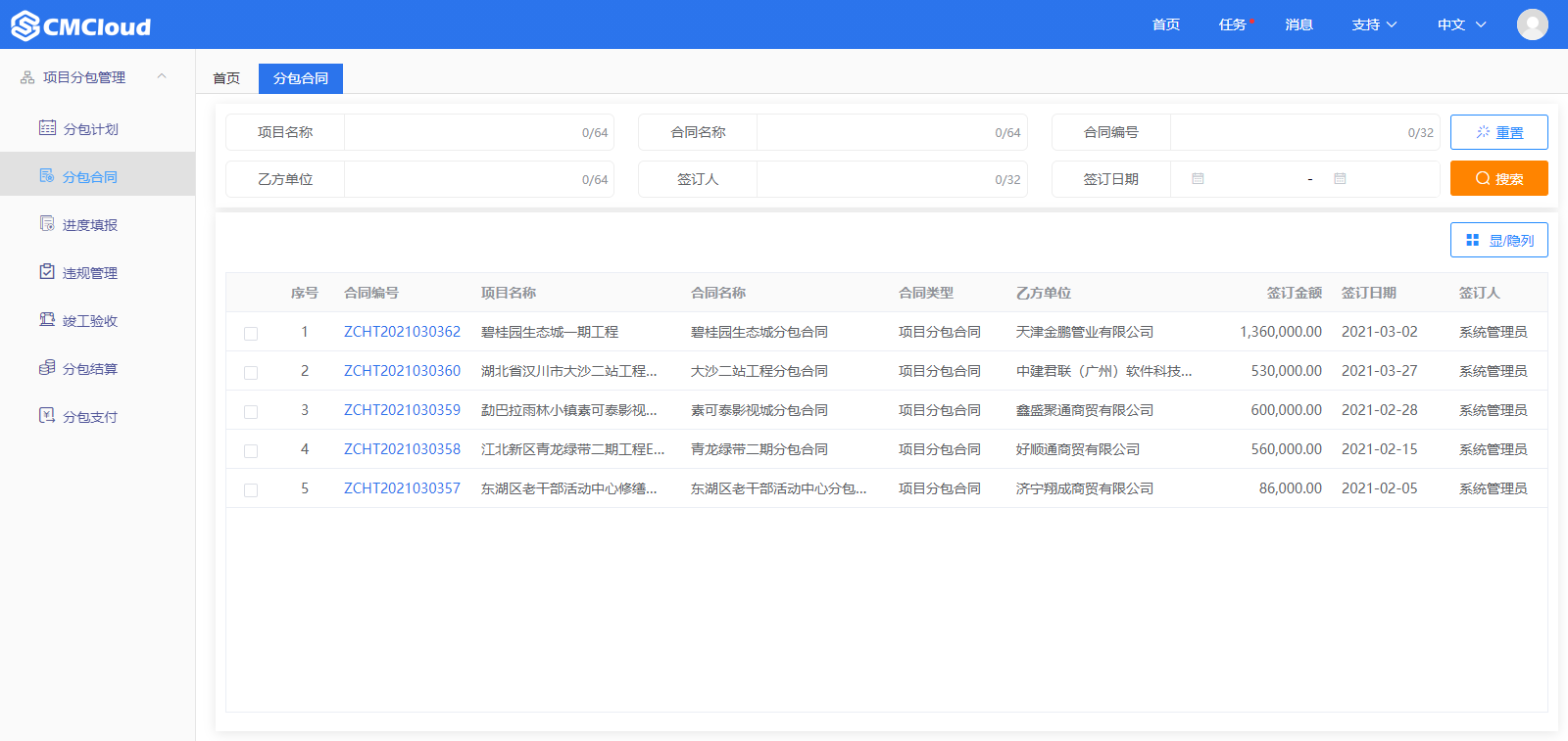 分包合同(图1)