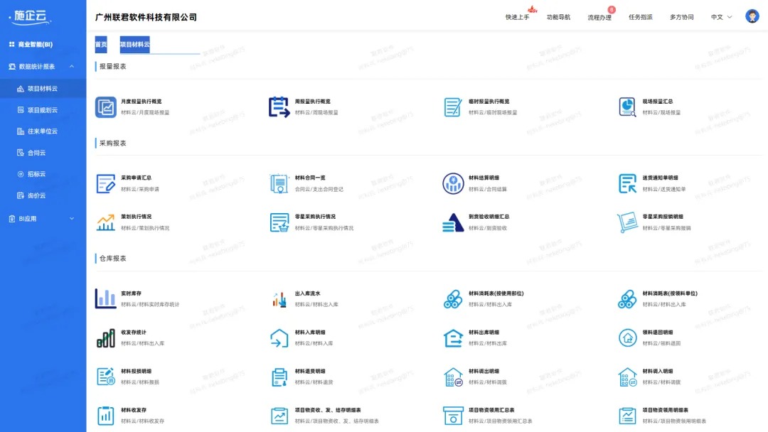 中国水利水电第八工程局有限公司签约施企云工程物资云,用信息化赋能企业管理(图5) 物资管理系统